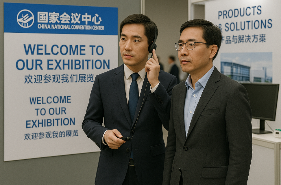陪同口译怎么选？北京展会翻译服务全解读