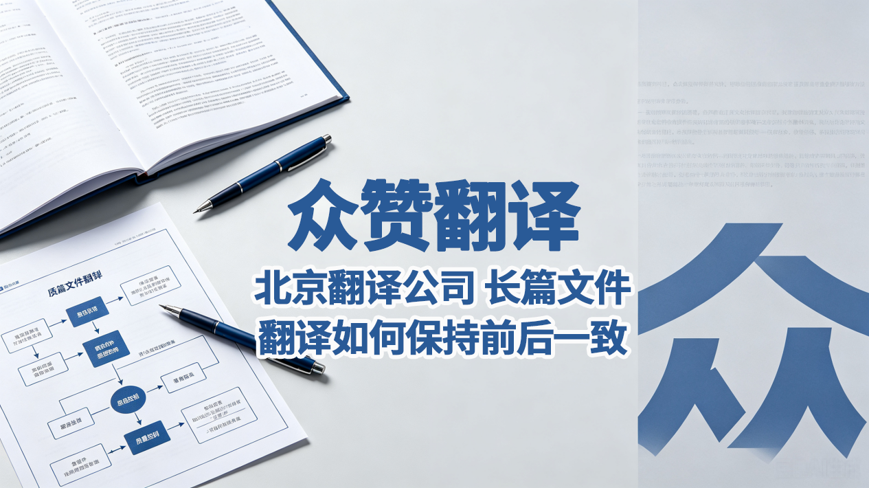 北京翻译公司 长篇文件翻译如何保持前后一致？质量控制方法