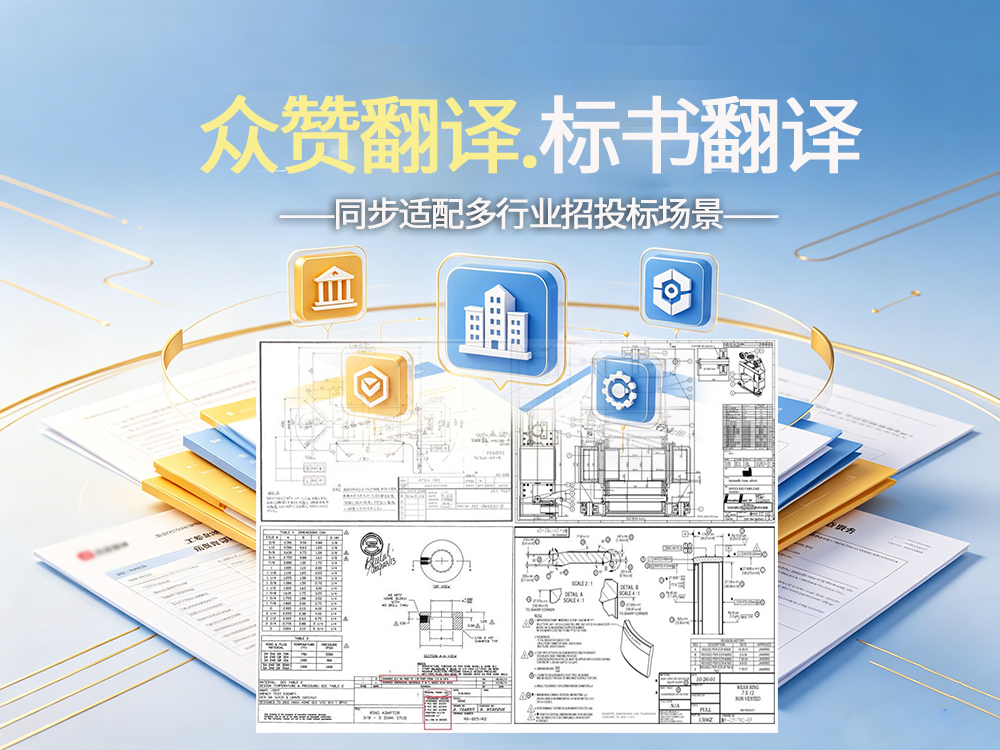 北京翻译公司：标书翻译，同步适配多行业招投标场景！众赞翻译